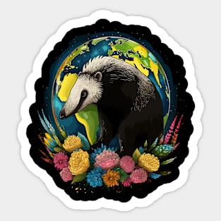 Anteater Earth Day Sticker